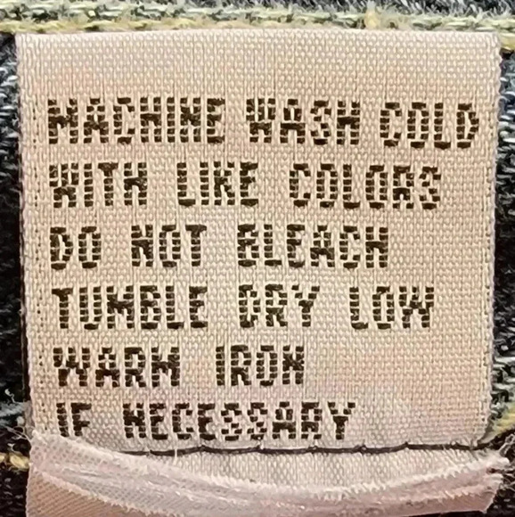 Vintage PHD Paul Harris Denim 100% Cotton High Rise Hidden Button Fly Jeans 12 - Picture 8 of 9